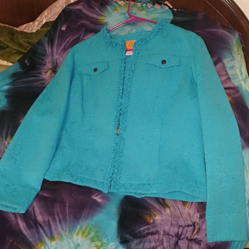 Ruby Rd Brand Jacket. Size 14 RN 107680. NEVER WO